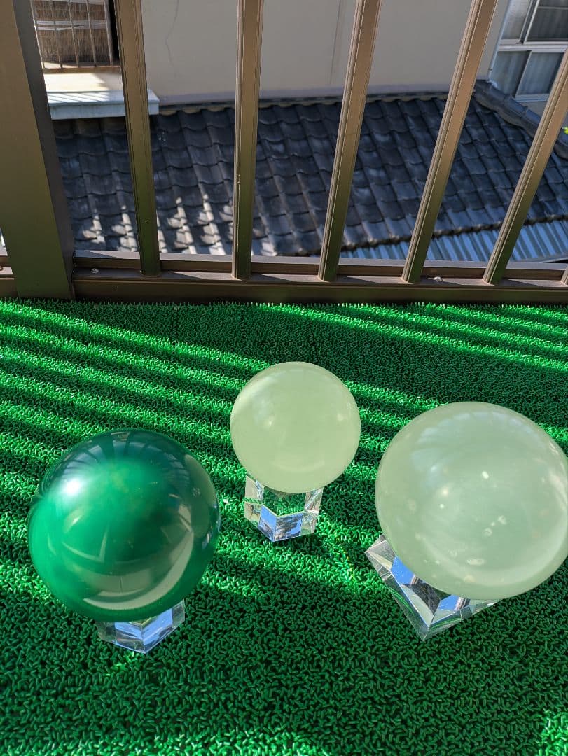 夜明珠 大玉 3個（夜光石）原石 蓄光石