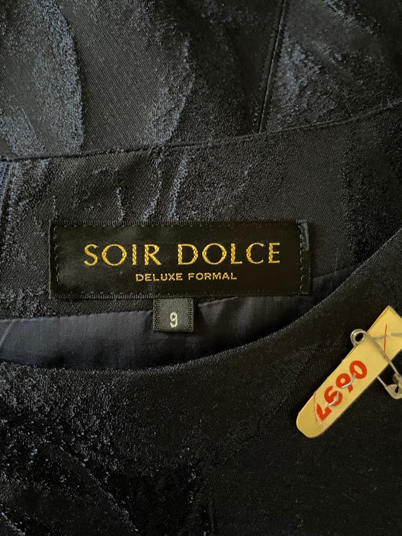 SOIR DOLCE ネイビー　マザーズドレス　M