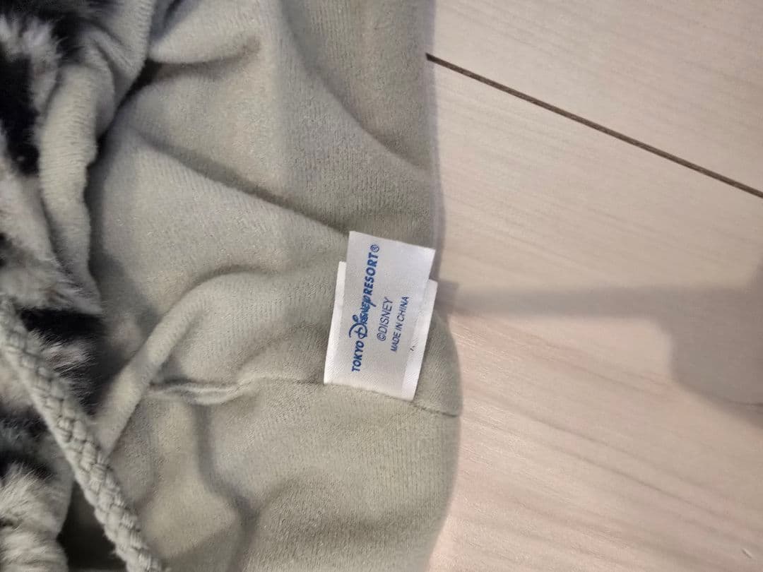 ディズニーファンキャップ ヒョウ柄 グレー