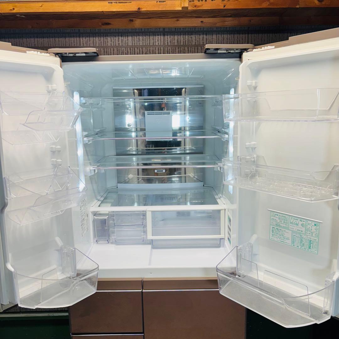 冷蔵庫 551L 大容量 おしゃれガラス面 人気 SHARP【地域限定配送無料】