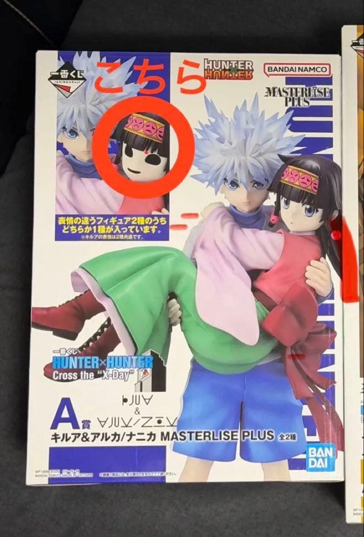 一番くじ ハンターハンターA賞キルア＆アルカ/ナニカ フィギュア F賞