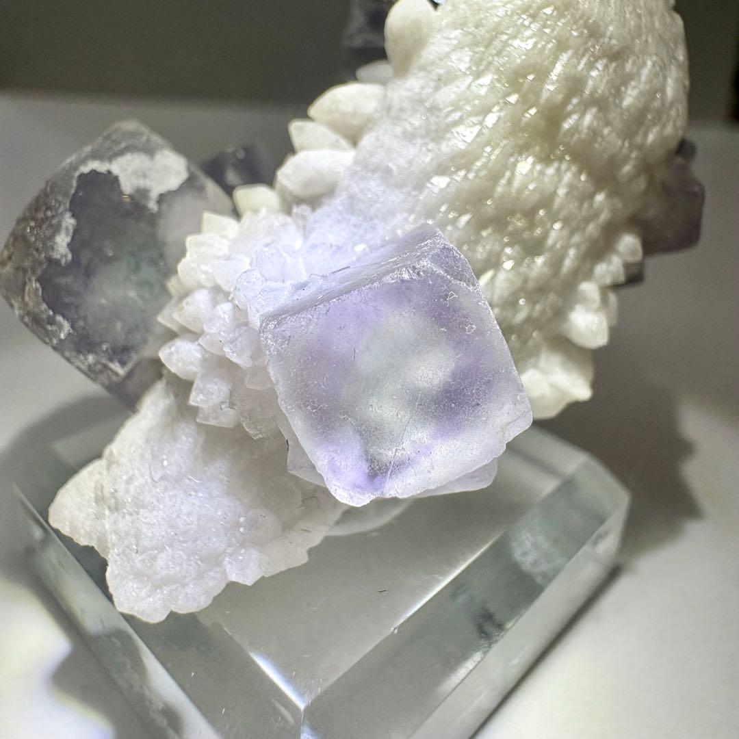 452 中国 内モンゴル産 フローライト&クォーツ