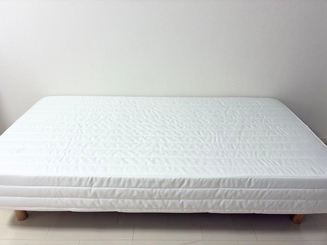 ●送料込み●無印良品 脚付マットレス組立仕様 シングル(24年9月購入)