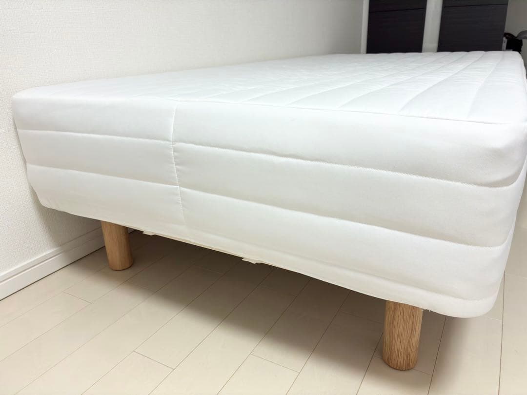 ●送料込み●無印良品 脚付マットレス組立仕様 シングル(24年9月購入)