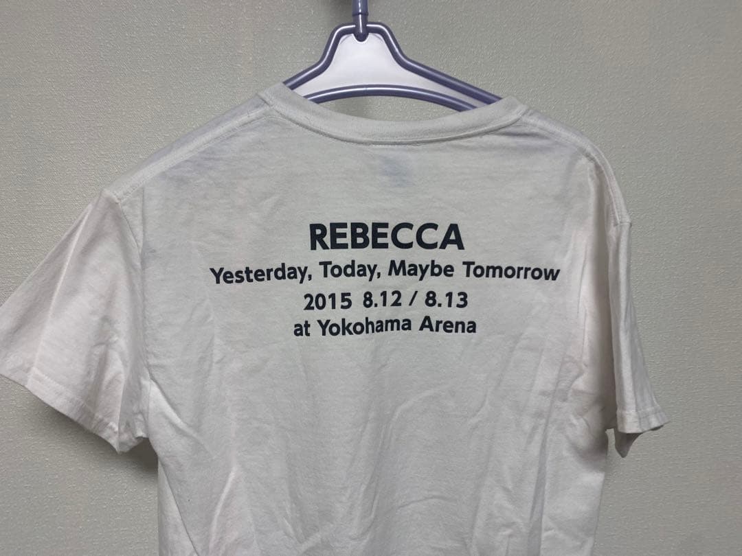 REBECCA レベッカ 2015 横浜アリーナ スタッフクルー Tシャツ