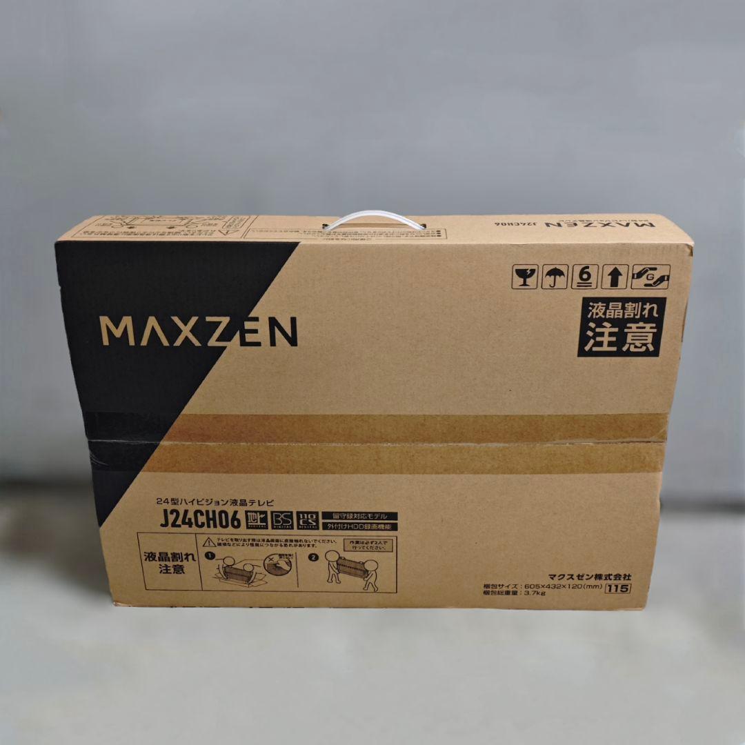 新品 未開封 24型 ハイビジョン 液晶 テレビ maxzen j24ch06 - メルカリ