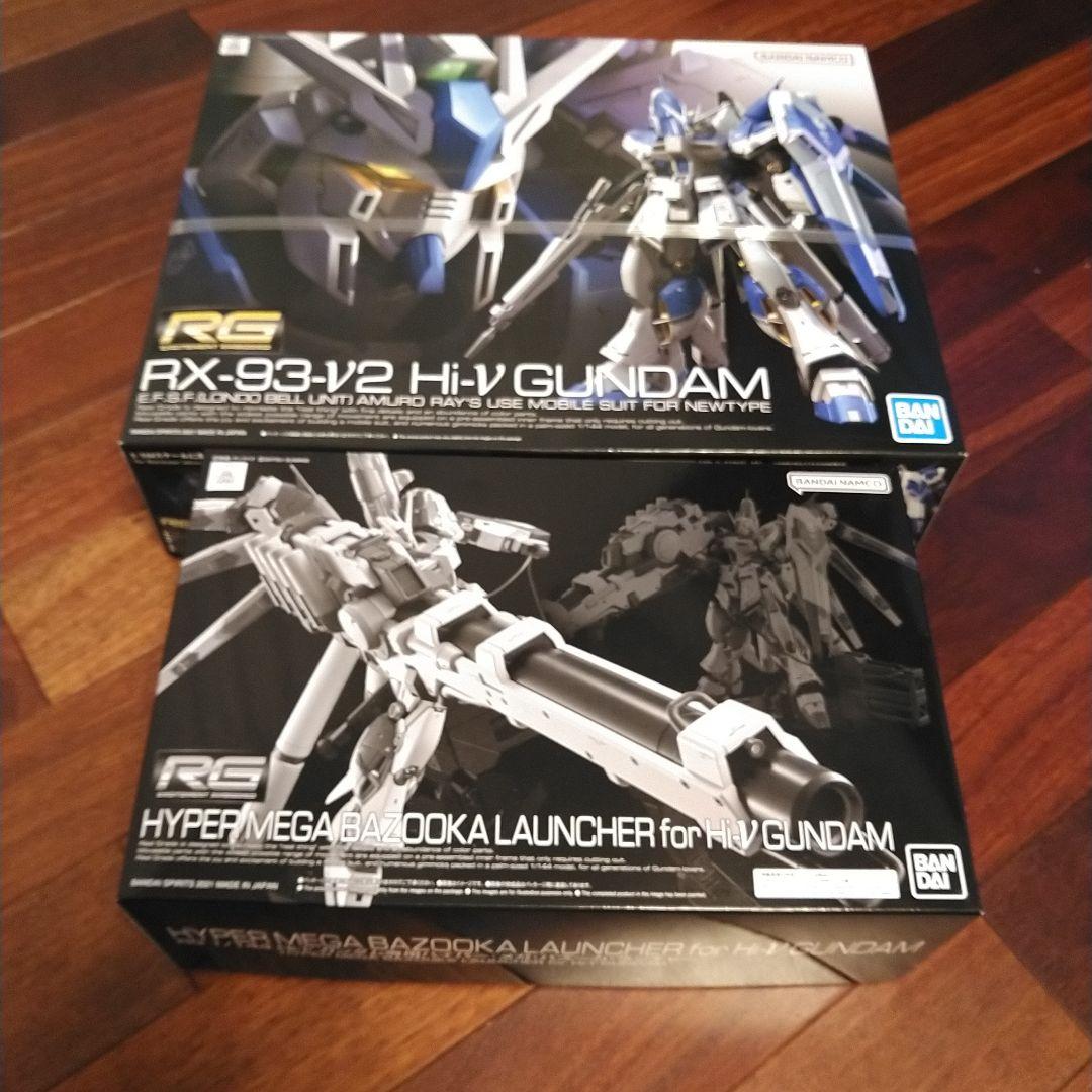 RG Hi-νガンダム チタニウム + エフェクト バズーカ Hi-νガンダム