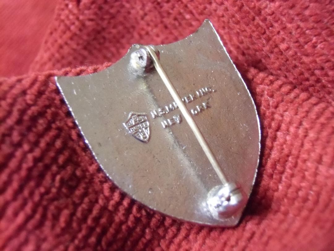 ★アメリカ軍＊１９４６年型＊陸軍＊歩兵第２２４連隊クレストバッジ（実物）