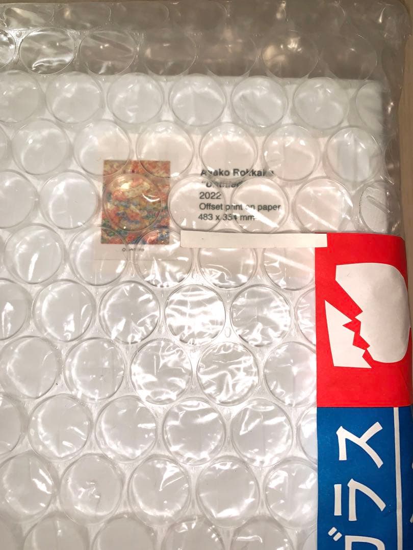 ロッカクアヤコ \"Untitled\" ポスター ZOZOVILLA 新品未開封