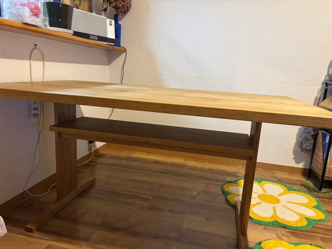 クラッシュゲート　カインダイニングテーブル オーク 140cm