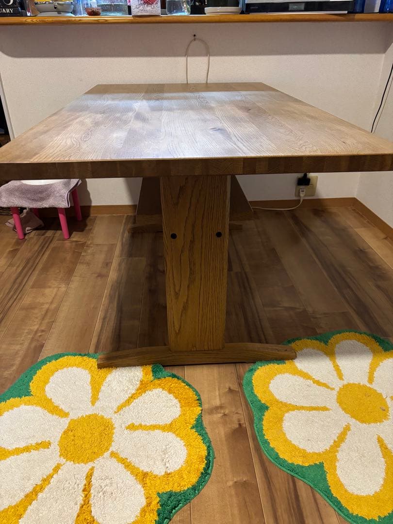 クラッシュゲート　カインダイニングテーブル オーク 140cm