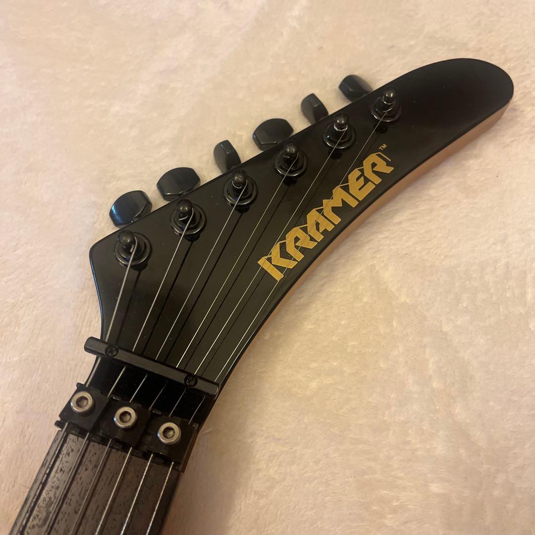 ジャンク】KRAMERバナナヘッドギター ドイツ製オリジナルフロイドローズ
