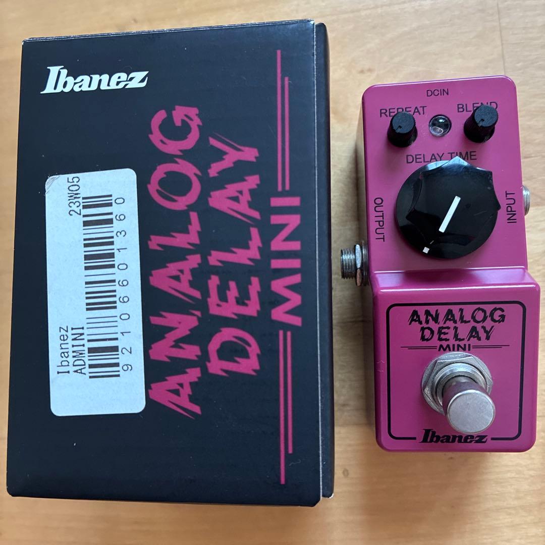 Ibanez Analog Delay Mini アナログディレイ Ibanez ANALOG DELAY MINI Review - YouTube