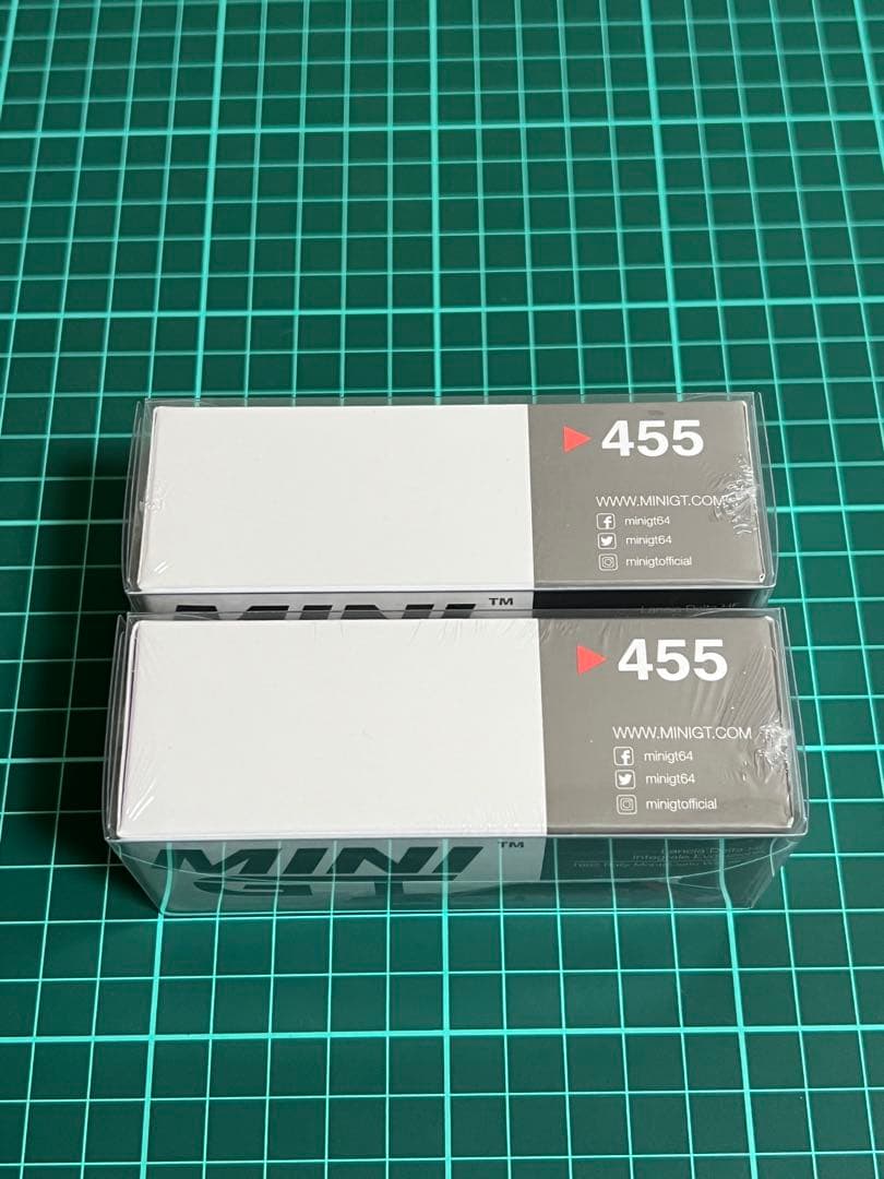新品未開封　#455 MINIGT ランチアデルタ　2台セット