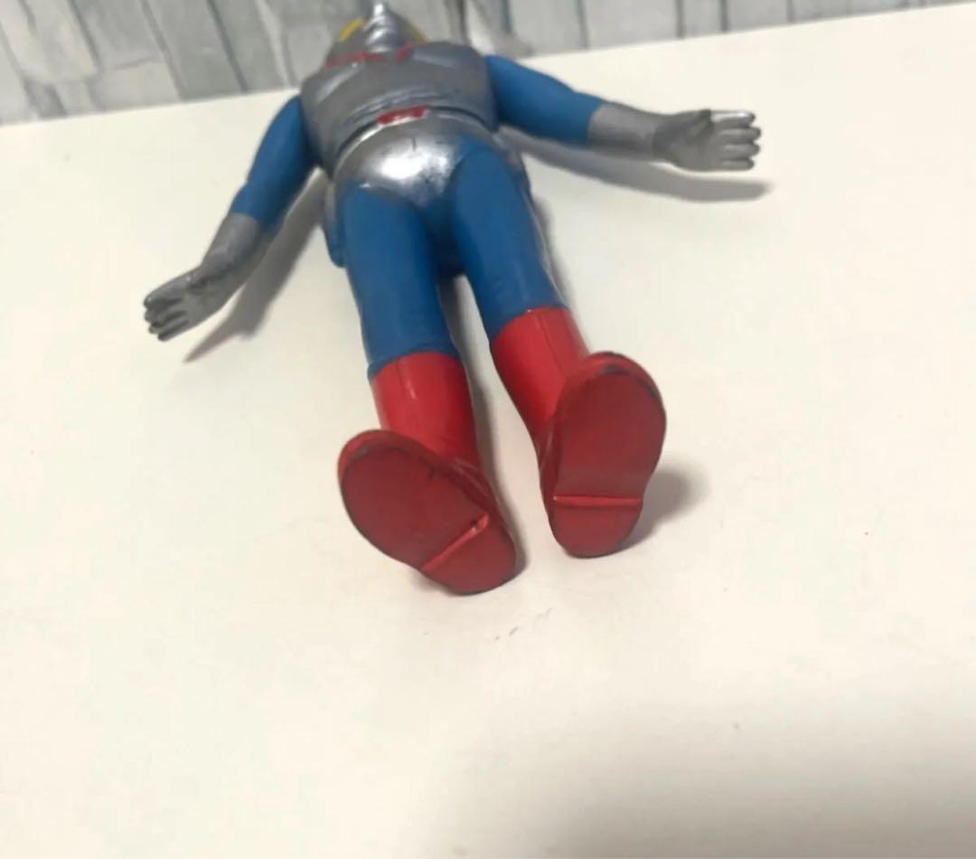 流星人間ゾーン ソフビ 当時物 約23cm 無版権 パチ フィギュア 1973年