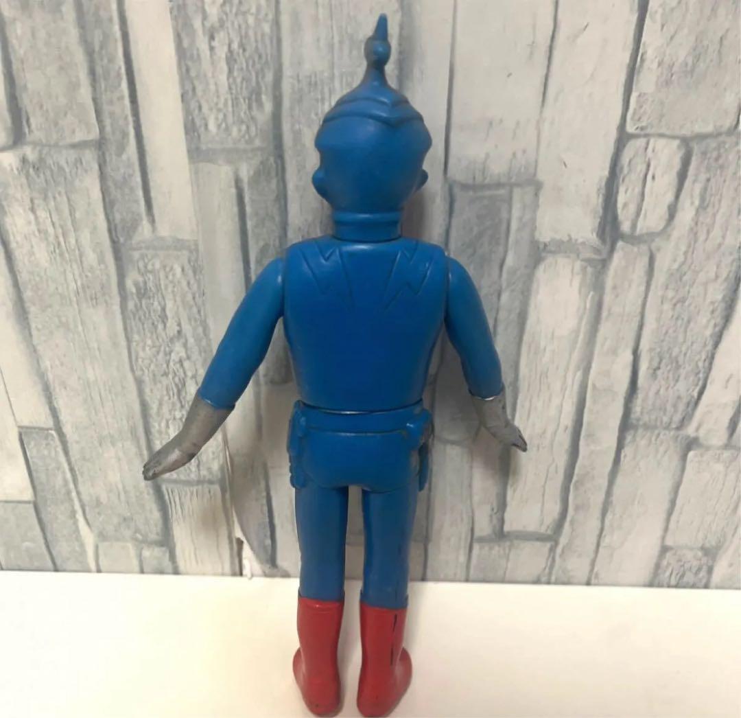 流星人間ゾーン ソフビ 当時物 約23cm 無版権 パチ フィギュア 1973年