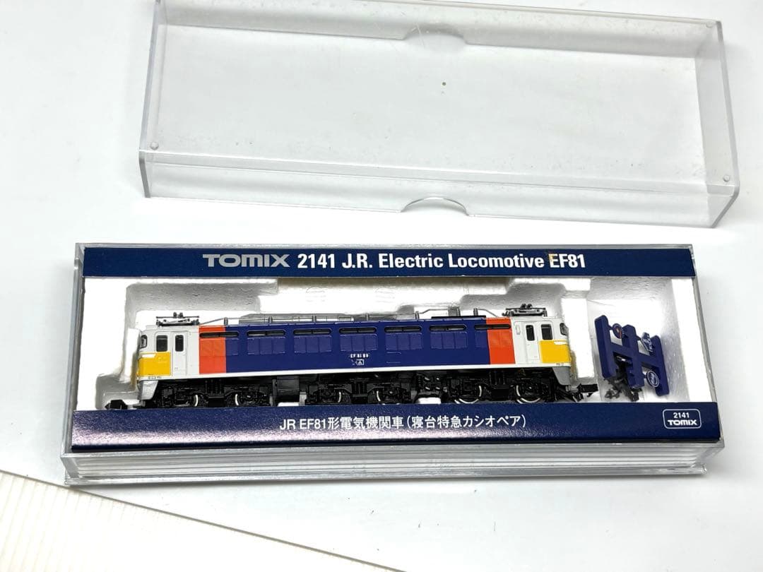 実車再現の名機！TOMIX 2141 EF81 寝台特急カシオペア 電気機関車