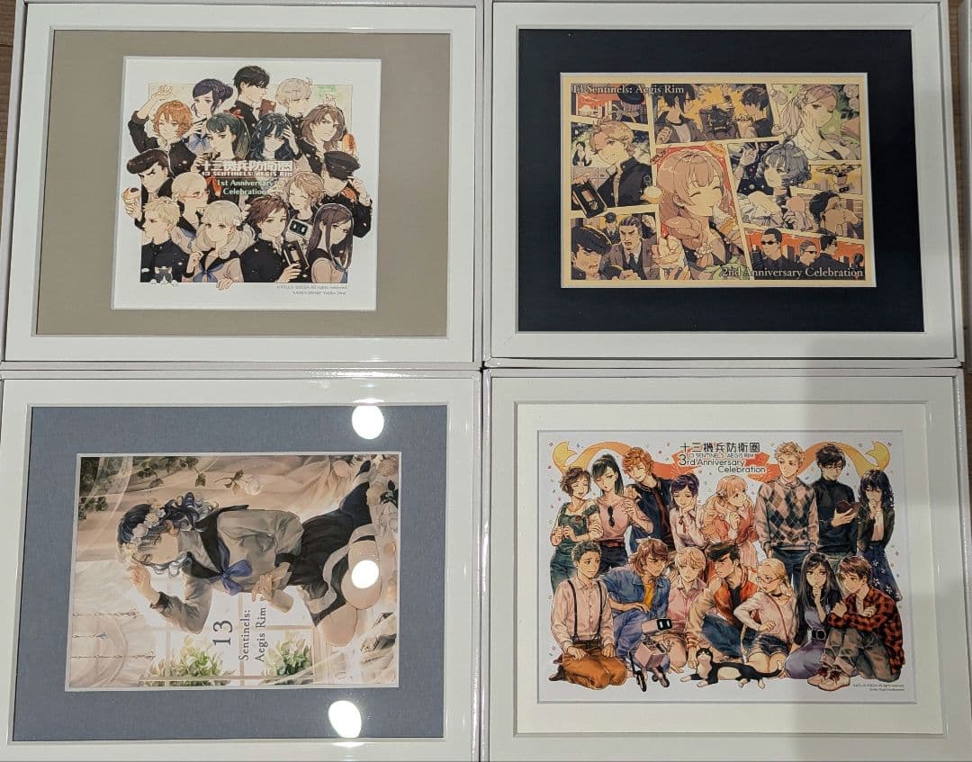 十三機兵防衛圏 キャラファイングラフ 4点セット 十三機兵