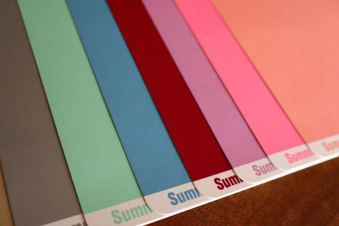 パーソナルカラー診断 パーフェクトカラー・チンボードカード【36色】