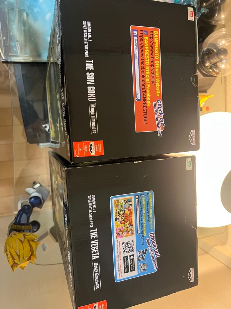 2台セットマンガディメンションズ　SMSP 海外正規品　初版孫悟空、ベジータ