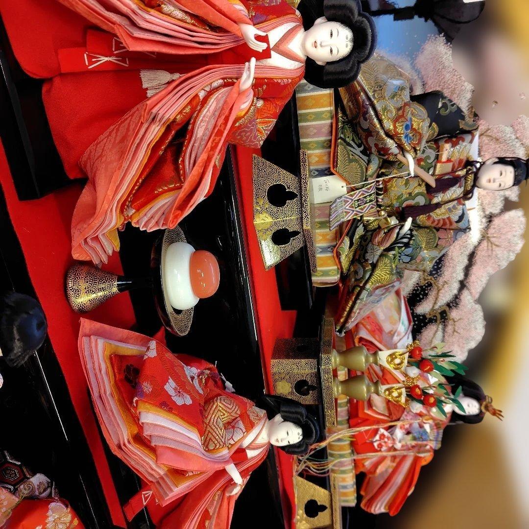 まこちゃん大特価展示品　五段飾り雛人形セット初節句