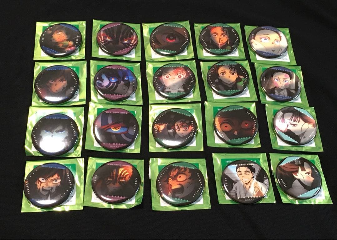 鬼滅の刃 無限城編 ものがたる眼差し コレクション缶バッジA コンプリート