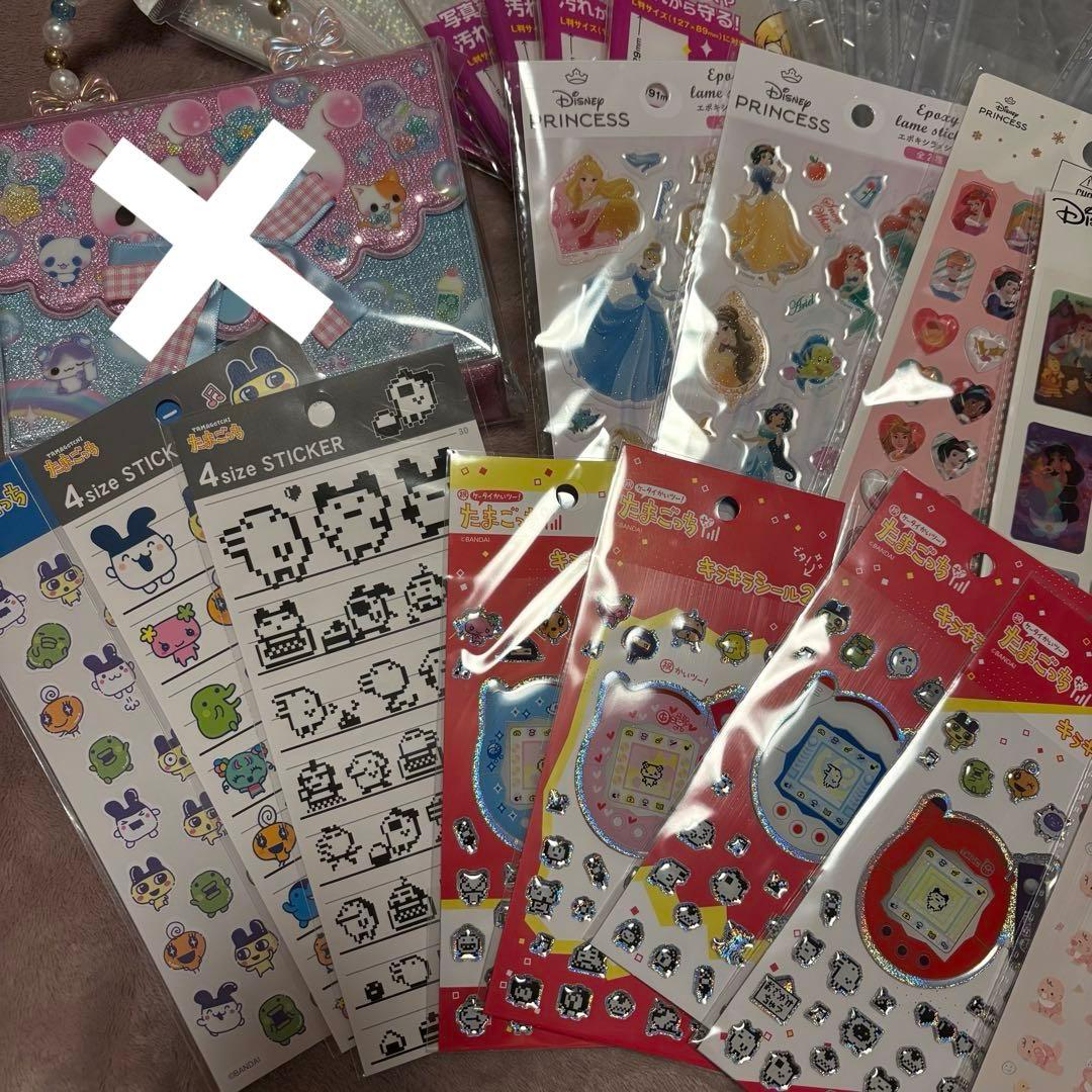 たまごっち・シール帳・シール台紙・エポキシシール・ぷくぷくシール