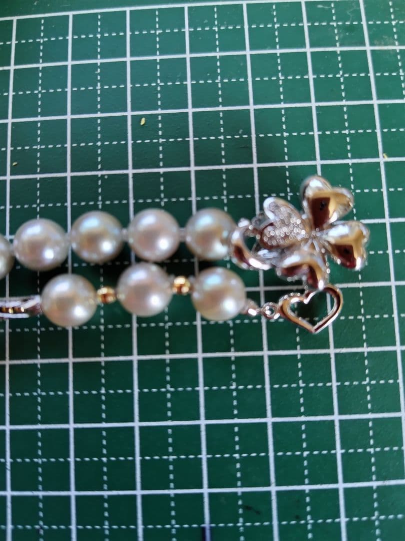 アコヤ真珠シルバーグレーの、3WAYネックレス アクセサリー