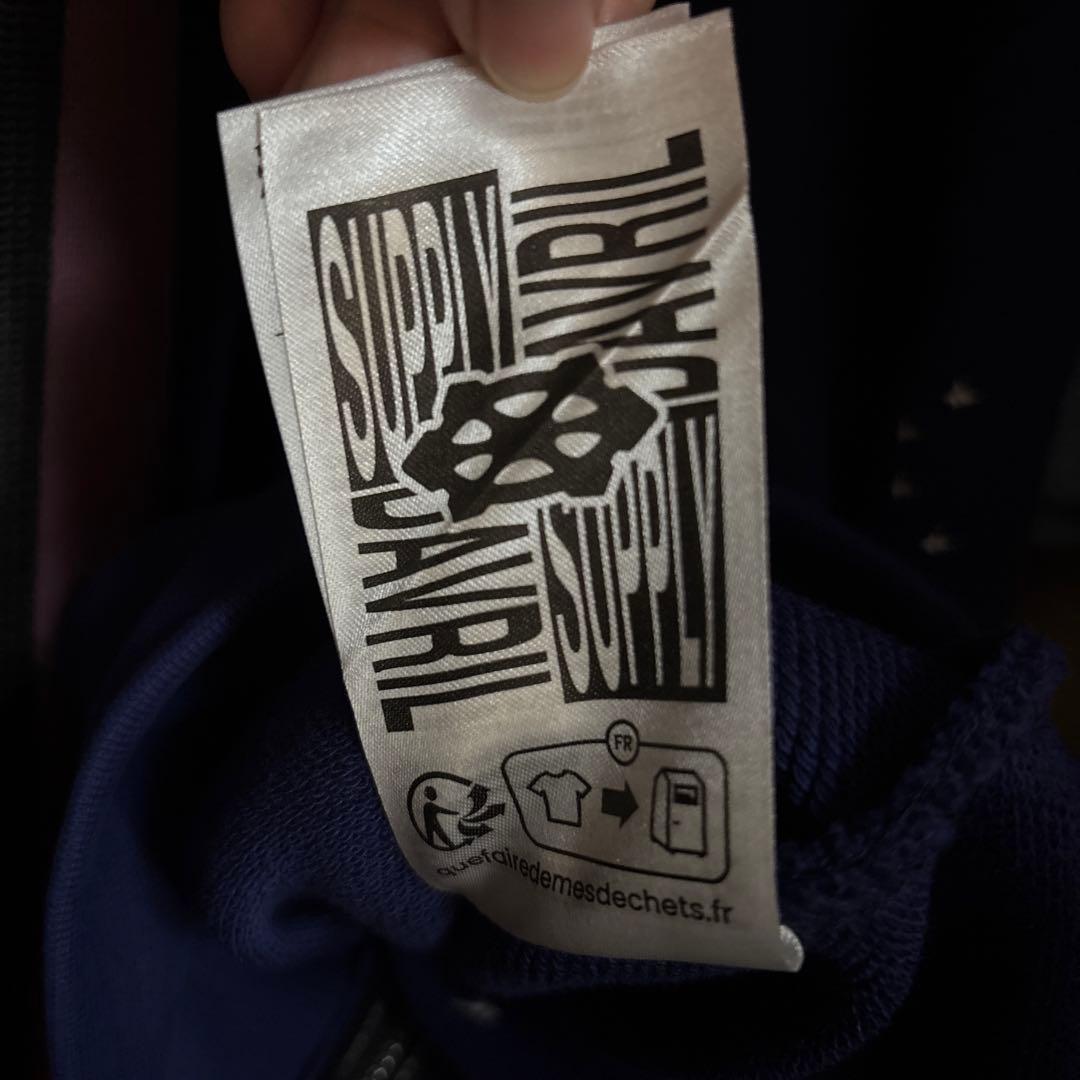 Davril BLUE STARDUST ZIP パーカー Lサイズ