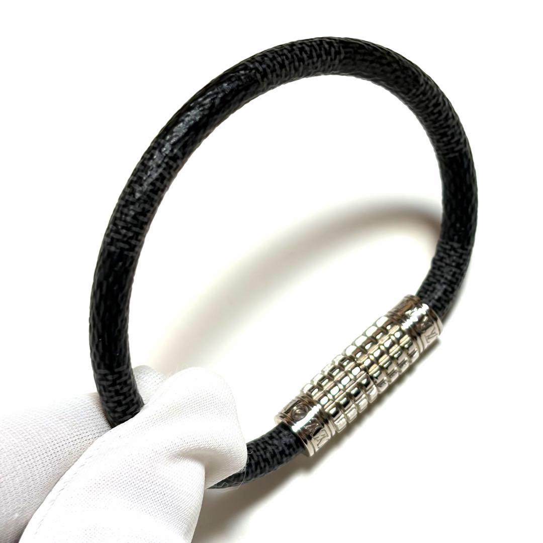 LOUIS VUITTON ブレスレット ダミエ グラフィット 美品 箱付き