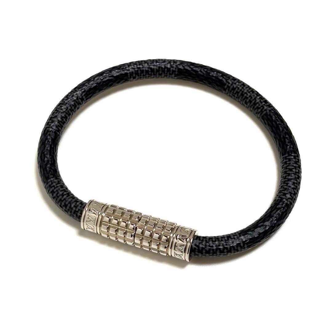 LOUIS VUITTON ブレスレット ダミエ グラフィット 美品 箱付き