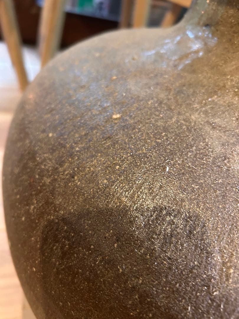 古美術◾️蔵の入口付近にあった特大50cmサイズの壺、壷、