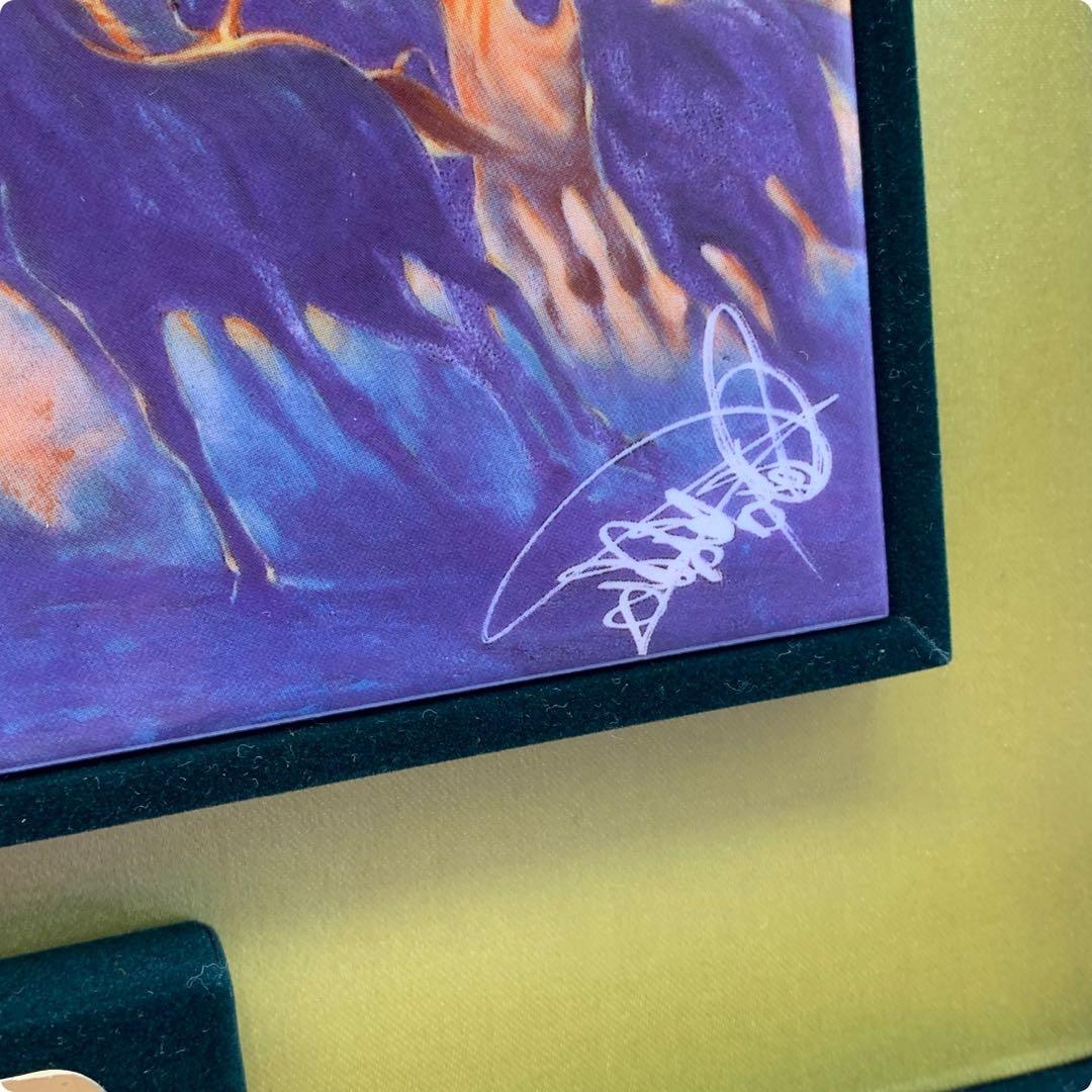 陶板　絵画　池依 依依『神の微笑』証明書付き　画集付き　開運