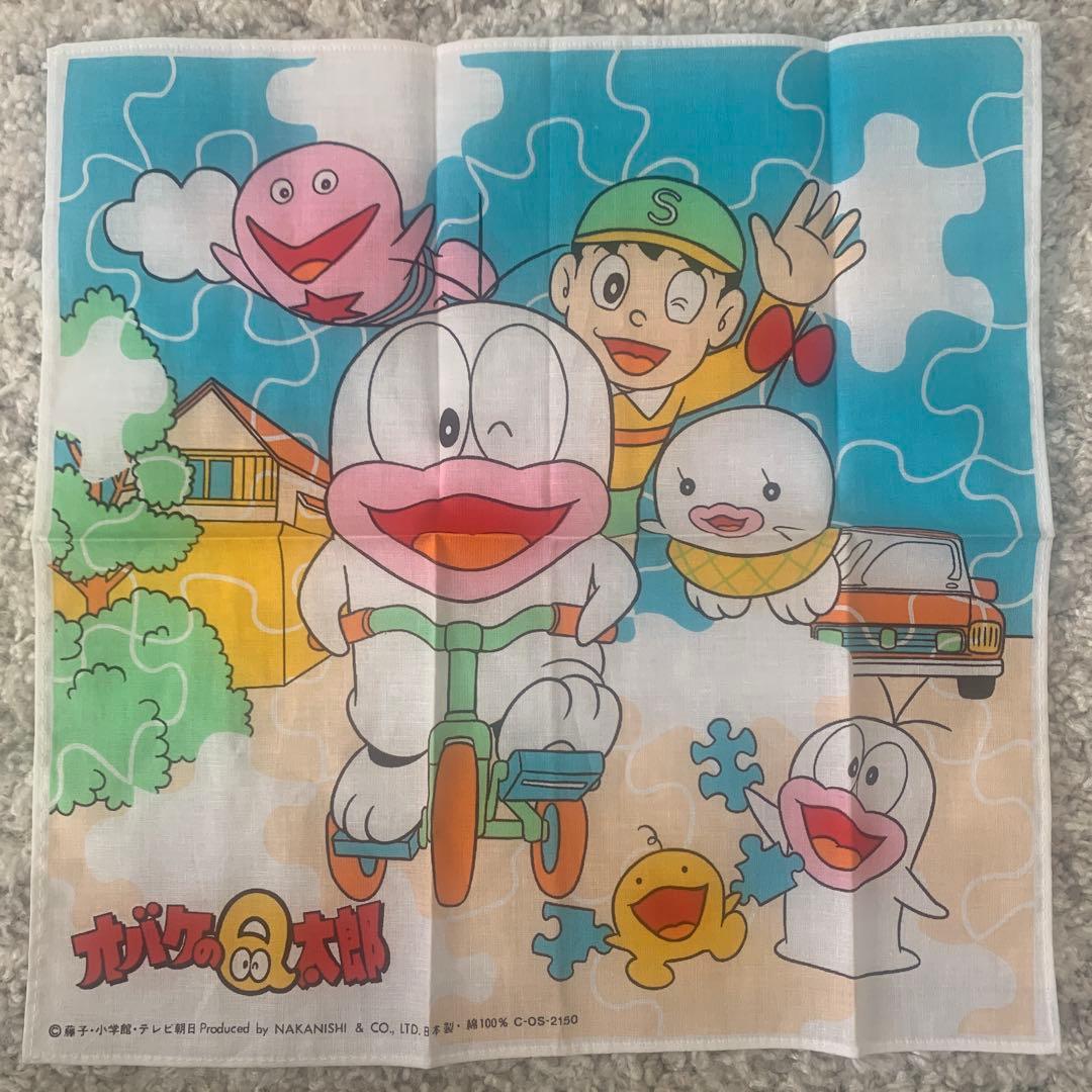 昭和レトロ オバケのQ太郎 ハンカチ 未使用 - メルカリ
