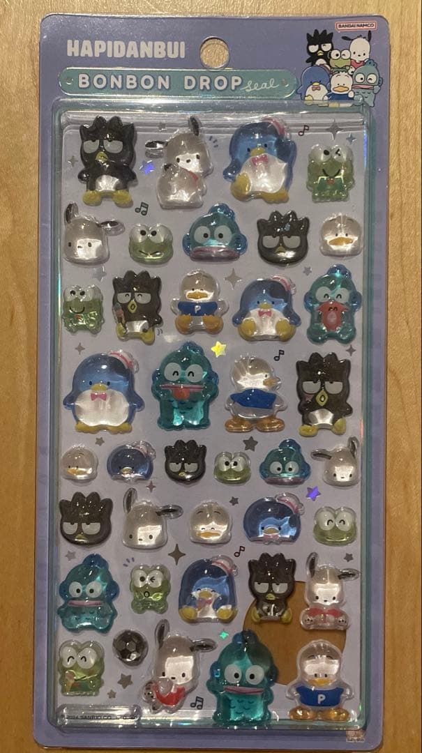 サンリオ ボンボンドロップ シール キティA B はぴだんぶい正規品