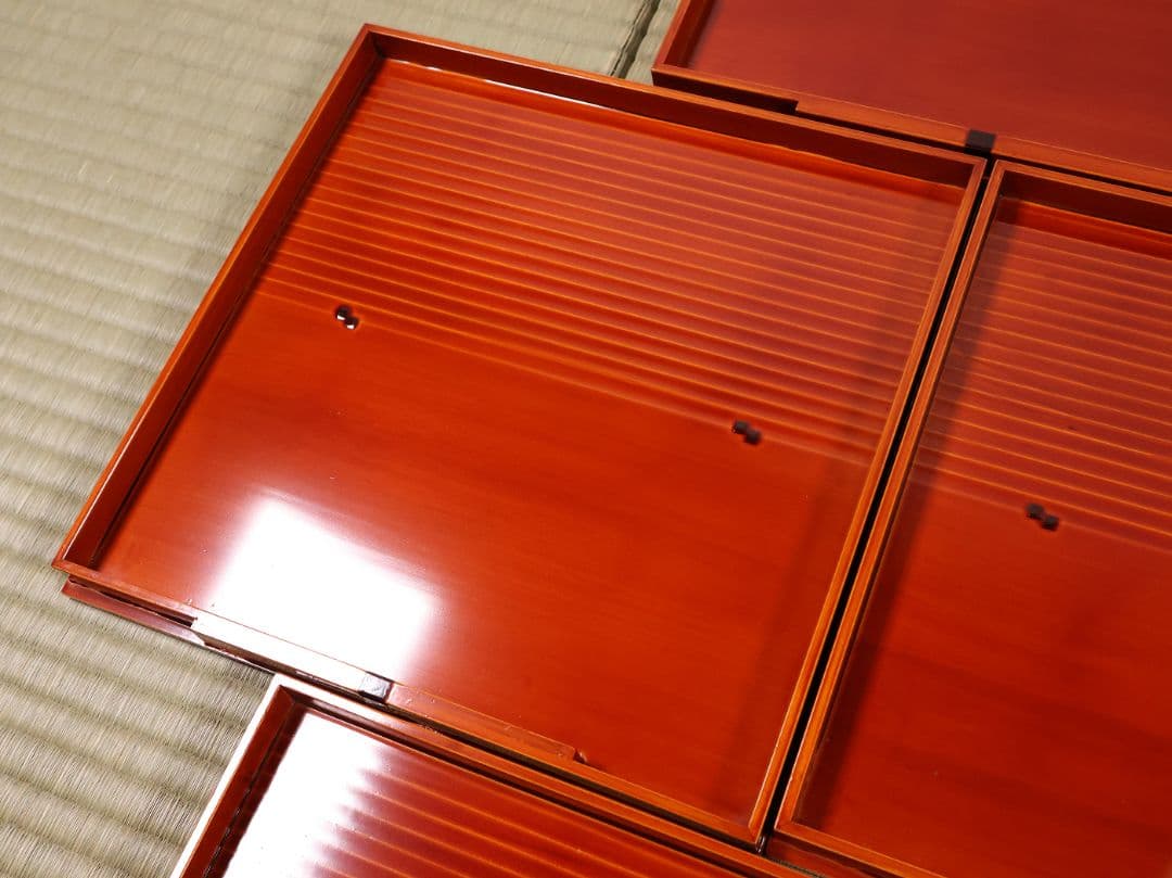 春慶塗 折敷 十客 26.6cm 会席 懐石 卓上 四方膳 木製【MB112】