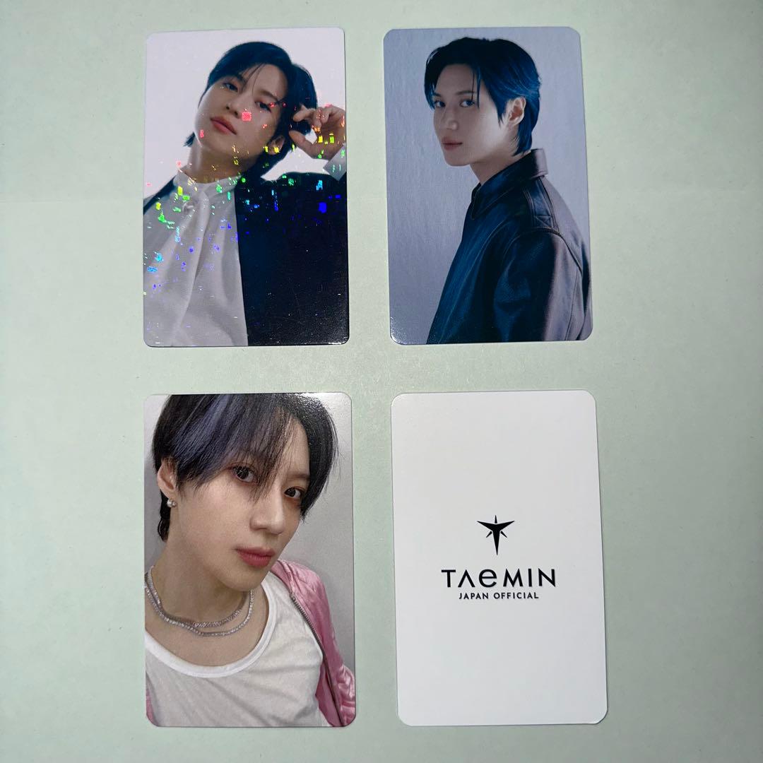 SHINee TAEMIN テミン トレカ フォトカード FC 会員 4枚セット - メルカリ