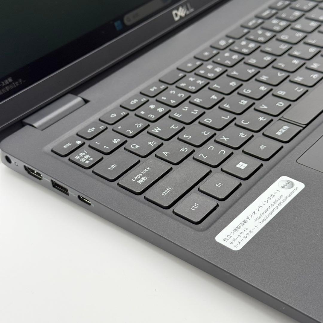 DELLノートパソコン 11世代i5 16GB 快速NVMe 静音 内観超美品