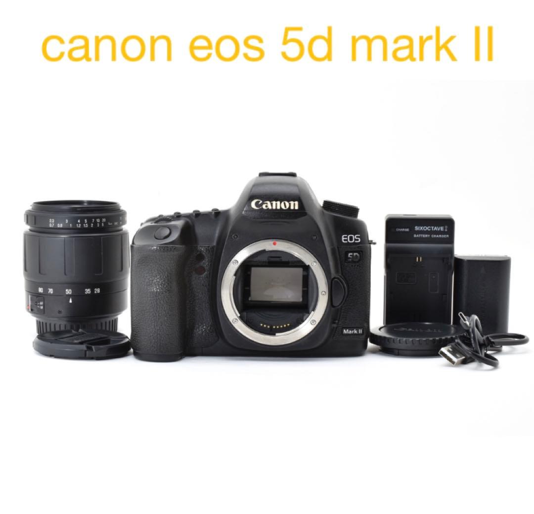 デジタル一眼レフカメラCanon EOS 5D mark II望遠レンズセット