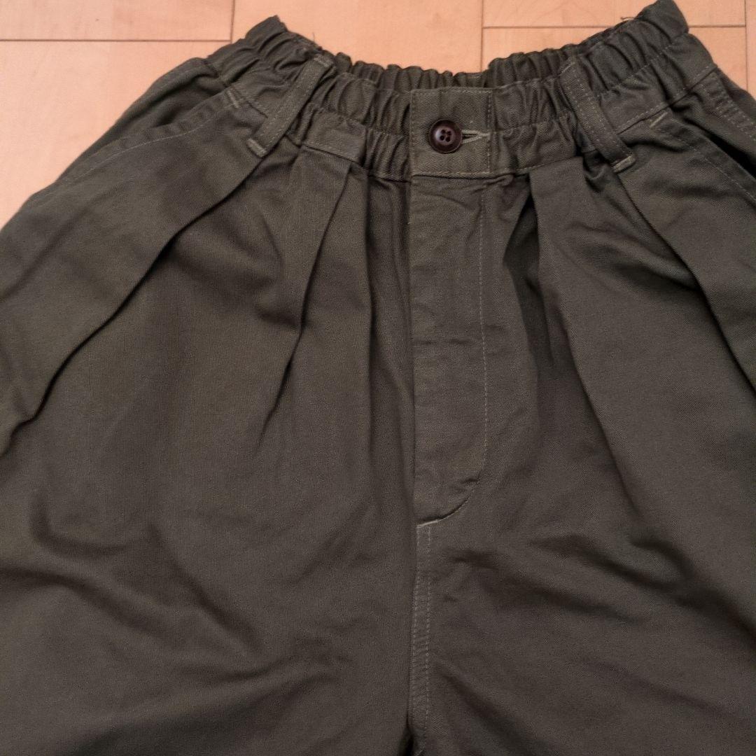 美品 HAVESTYサーカスパンツ カーキサイズ１