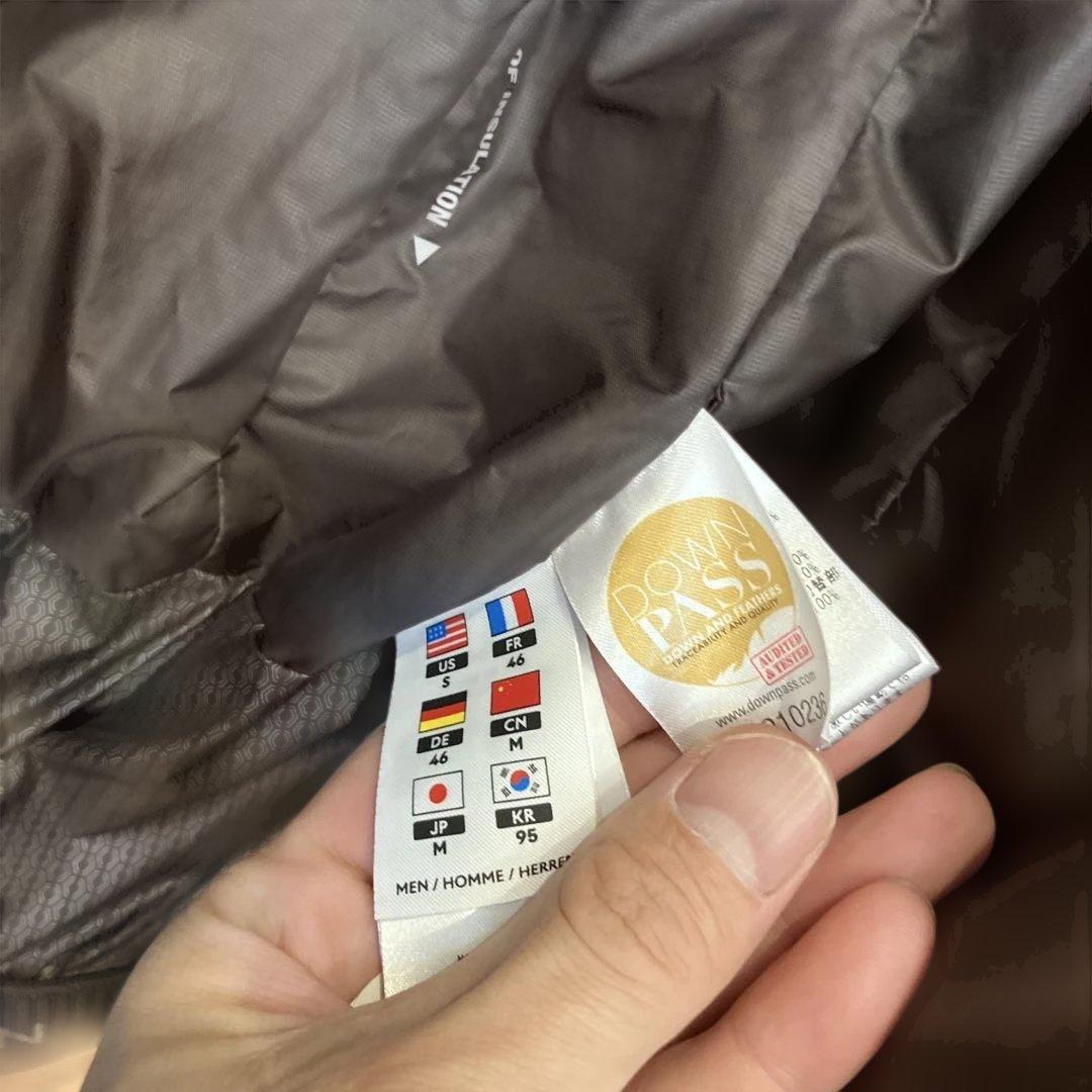 DESCENTE 水沢ダウン マウンテニア ブラウン ダウンジャケット M