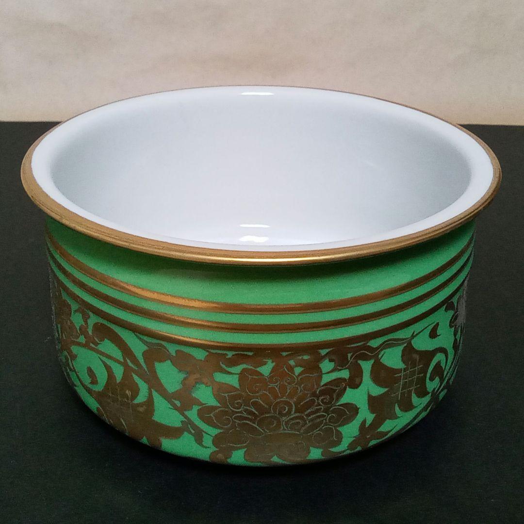 皆具 緑地金襴手 祥堂