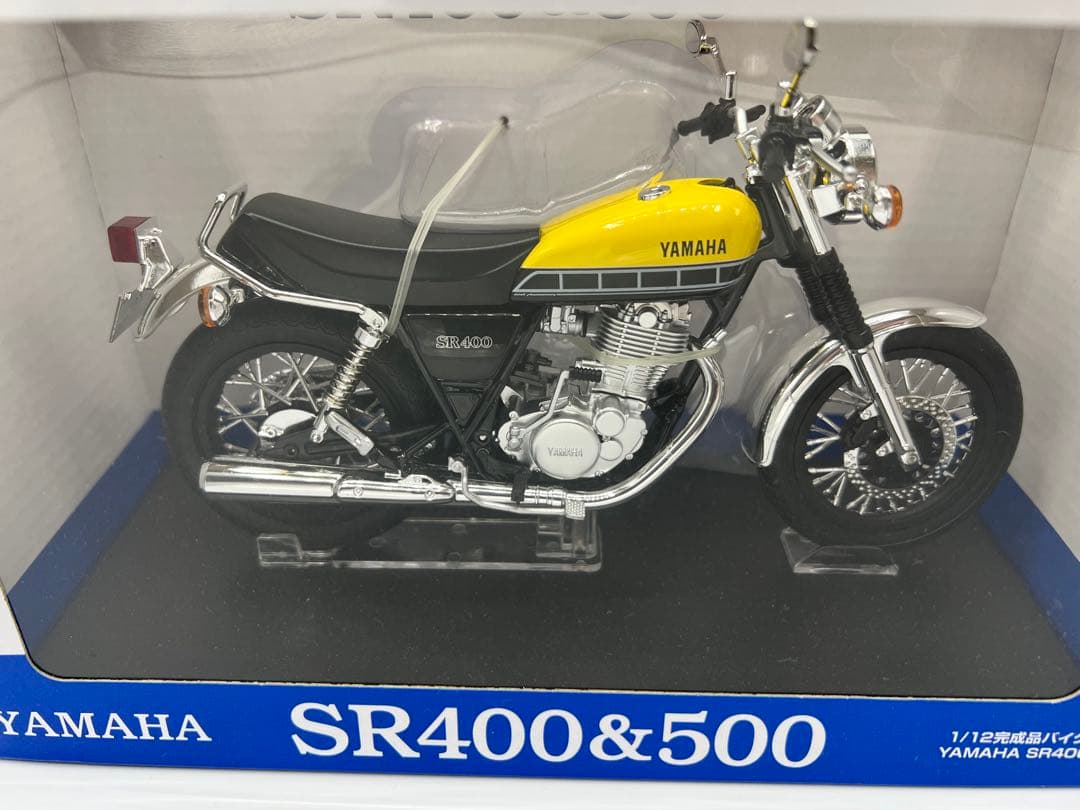 YAMAHA SR400&500 1/12スケール ダイキャストモデル