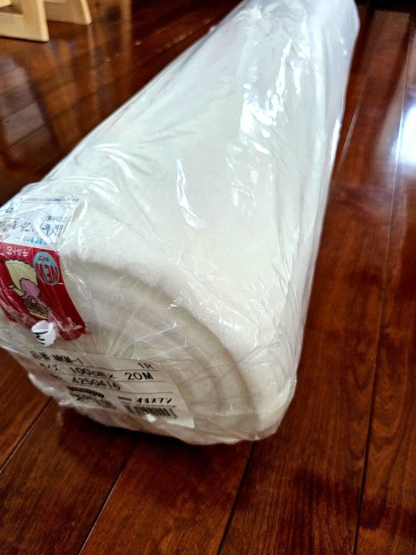 キルト芯　片面接着　厚さ標準　生地 MKM-1 100cm x 20M