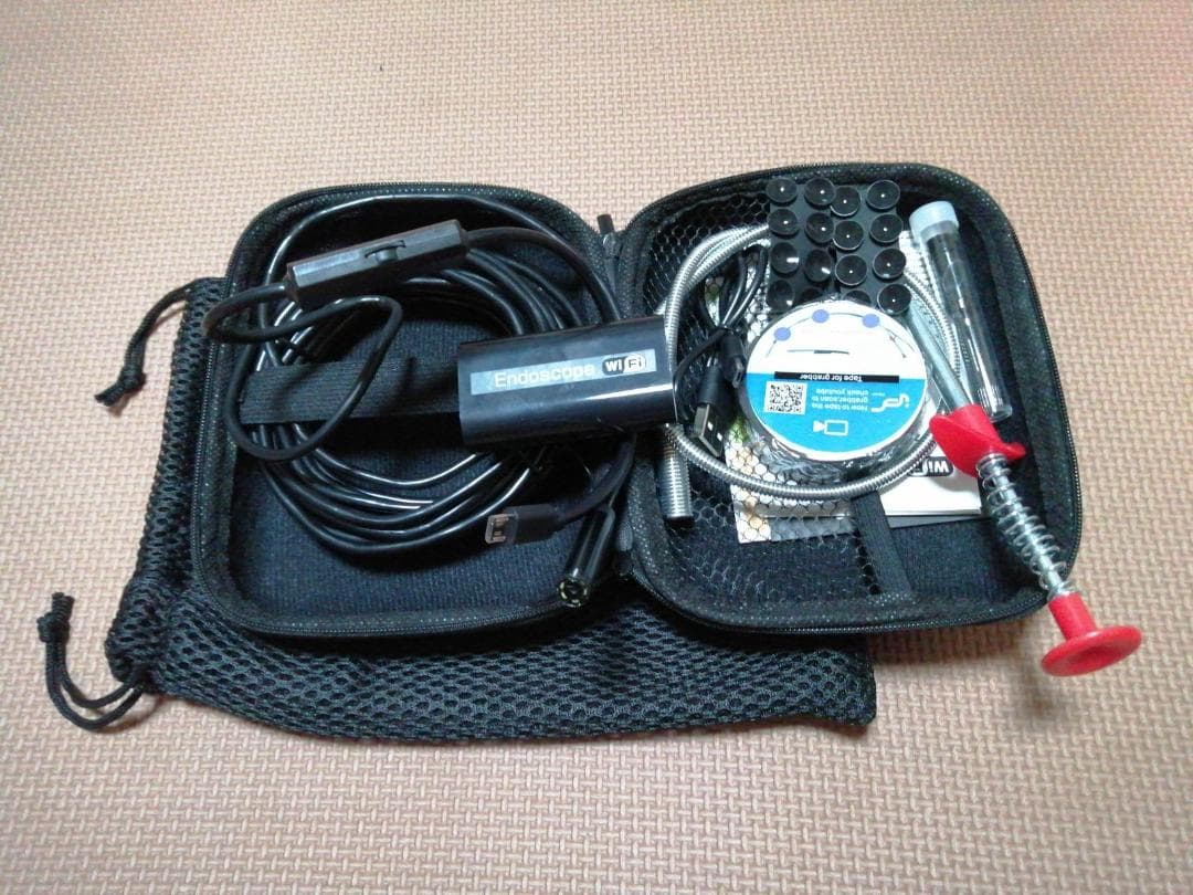 高解像度ワイヤレススネークカメラ、USB内視鏡、24インチピックアップ