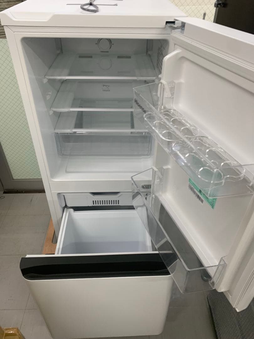 ハイセンス 135L 2ドア冷蔵庫 ホワイト HR-D13E4W 2025年製