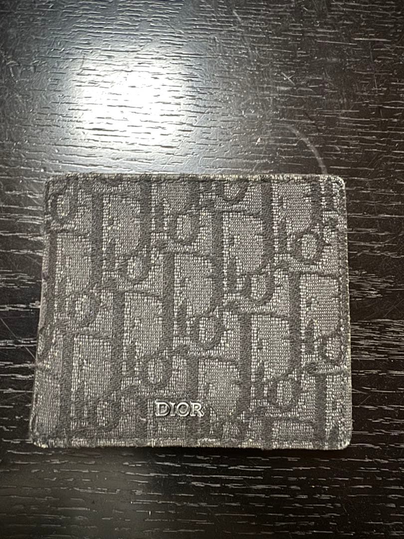 Dior 二つ折り財布 モノグラム柄