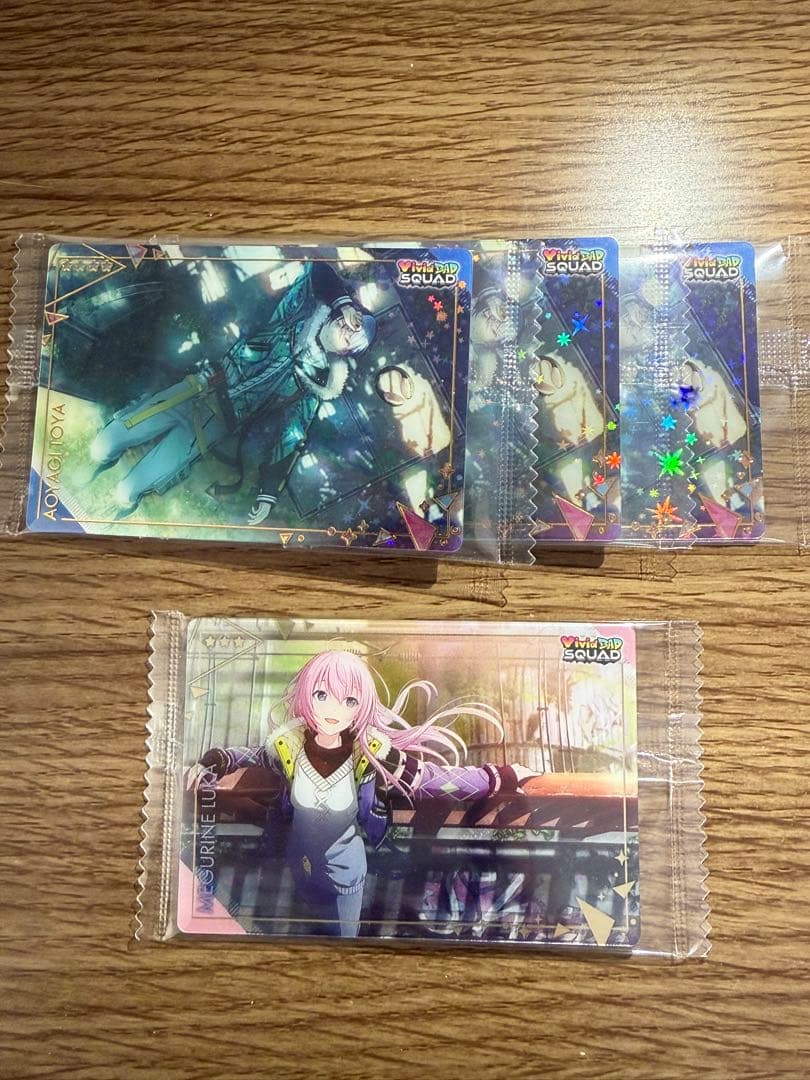 プロセカ ウエハースカード6、8、9