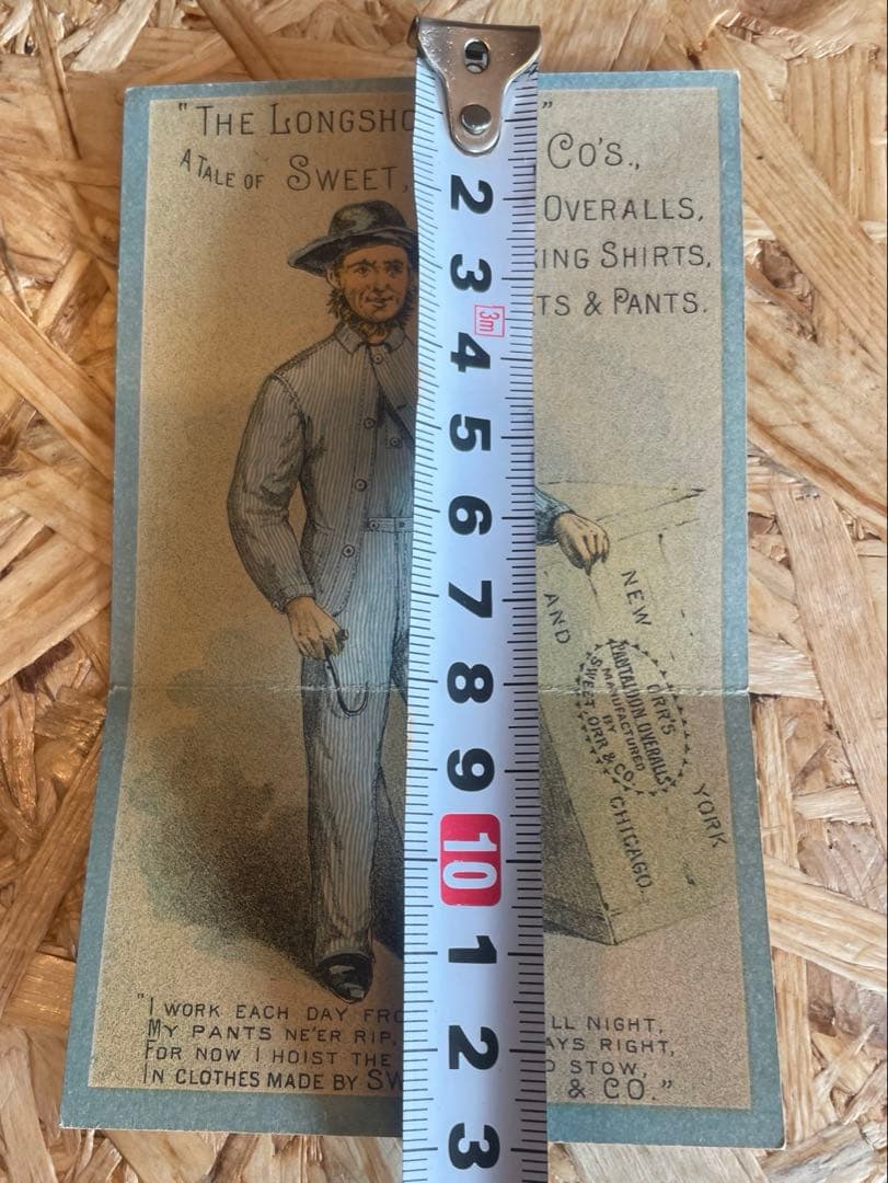 SWEET ORR スウィートオール ビンテージ トレードカード