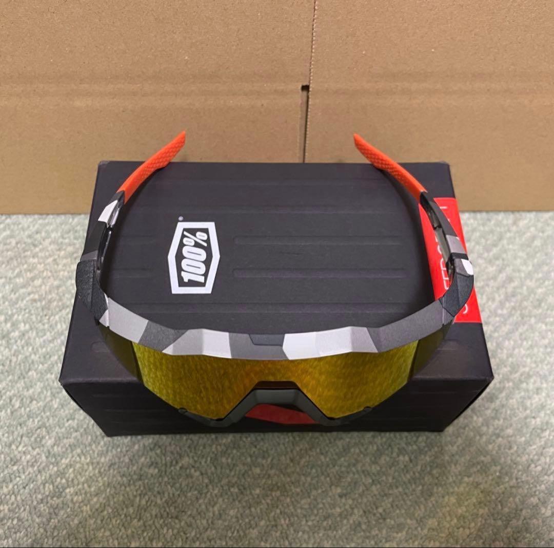 ワンハンドレッド サングラス speedcraft grey camo 100% - メルカリ